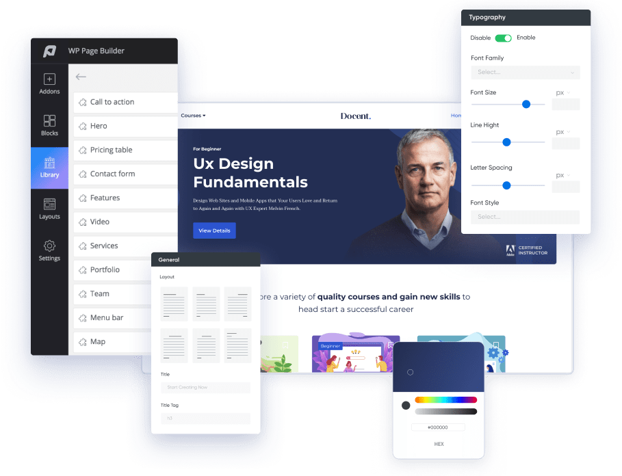 page builder